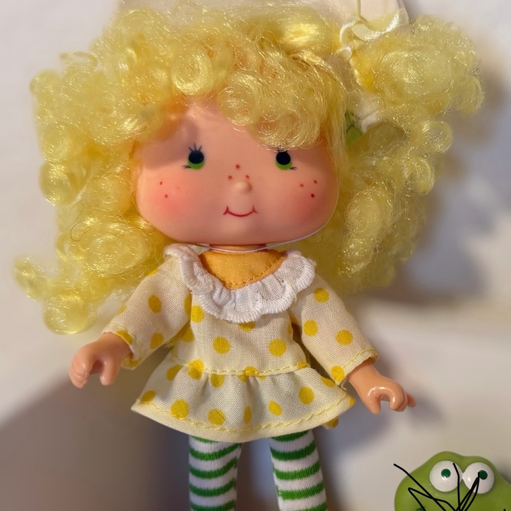 Kenner Vintage Lemon Meringue Doll Strawberry Shortcake - Picture 13 of 13